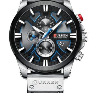 zegarek męski curren 8346 (zc026a) - chronograf