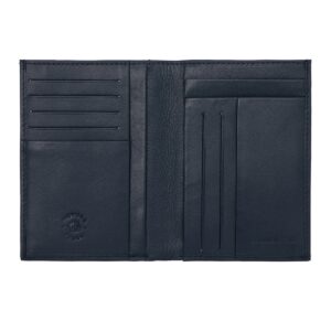 nuvola pelle leather mens bifold wallet minimalistyczny cienki design z uchwytami na karty i dokumenty