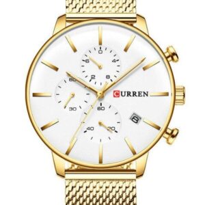 zegarek męski curren 8339 (zc015c) - chronograf