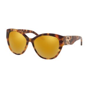 damskie okulary przeciwsłoneczne ralph lauren model rl8168-56157p (szkło/zausznik/mostek) 50/17/140 mm)