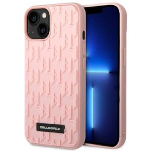 karl lagerfeld klhcp14mrupklpp iphone 14 plus 6,7" hardcase różowy/pink 3d monogram