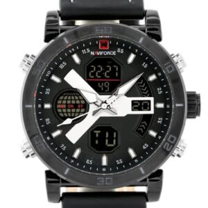 zegarek męski naviforce - nf9132 (zn073a) - black + box