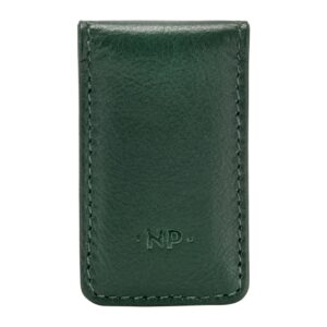nuvola pelle leather magnetic money clip clasp bank note or paper holder strong magnet