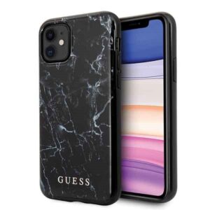 guess guhcn61pcumabk iphone 11 6,1" / xr czarny/black marble