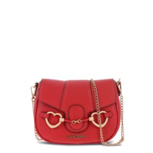 kopertówki marki love moschino model jc4133pp1gli1 kolor czerwony. torby damskie. sezon: wiosna/lato