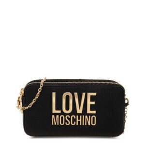 kopertówki marki love moschino model jc5609pp1gli0 kolor czarny. torby damskie. sezon: wiosna/lato