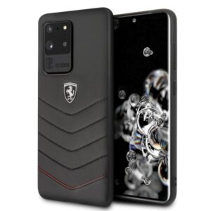 ferrari hardcase fehquhcs69bk s20 ultra g988 czarny/black heritage