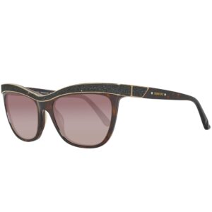 damskie okulary przeciwsłoneczne swarovski model sk0075-5553f (szkło/zausznik/mostek) 17/135/55 mm)