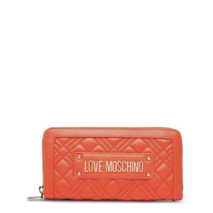 portfel marki love moschino model jc5600pp1gla0 kolor pomarańczowy. akcesoria damskie. sezon: wiosna/lato