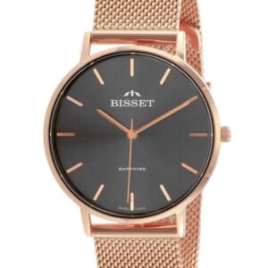 zegarek damski bisset bsbf33 (zb579l) - szafirowe szkło