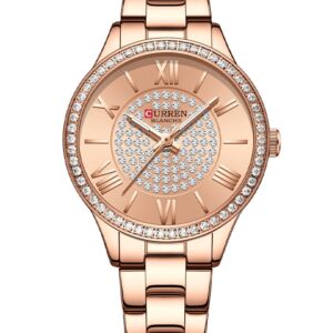 zegarek damski curren 9084 (zc509b) + box