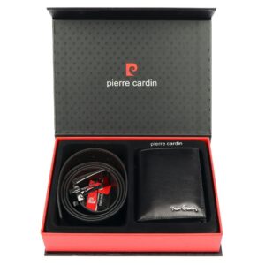 meski zestaw prezentowy skóra naturalna pierre cardin zg-80