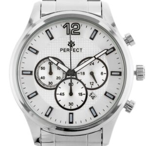 zegarek męski perfect ch01m - chronograf (zp355e) + box