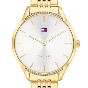 zegarek damski tommy hilfiger 1782211 gold (zf500a)