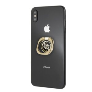 guess ring stand gurseqgbk złoto-czarny /gold & black 4g