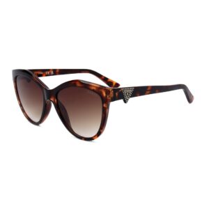 okulary przeciwsłoneczne marki guess model gf6091 kolor brązowy. akcesoria damskie. sezon: wiosna/lato