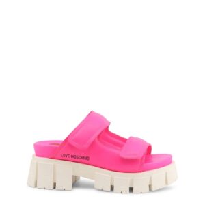 sandały marki love moschino model ja28397g0ejb0 kolor różowy. obuwie damskie. sezon: wiosna/lato