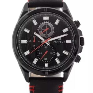zegarek męski perfect ch03l - chronograf (zp352g) + box
