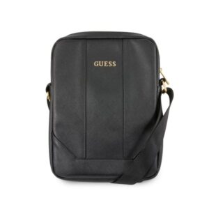 guess torba gutb10tbk 10" czarna/black saffiano tablet bag