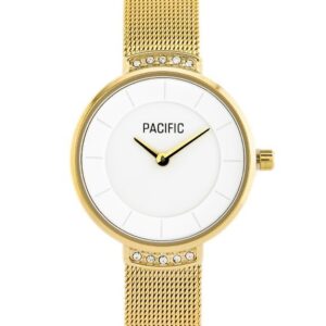 zegarek damski pacific x6071 - gold (zy613b)