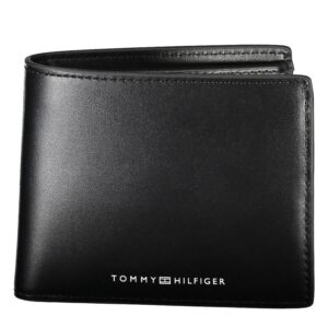 czarny portfel męski tommy hilfiger
