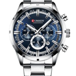 zegarek męski curren 8355 chronograf (zc028b)+ box