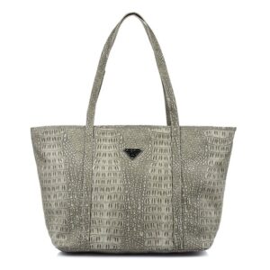 szara duża torebka damska shopper listonoszka b70