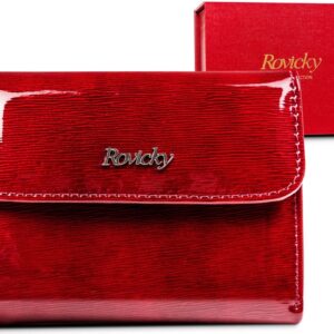 kompaktowy portfel damski z systemem rfid protect — rovicky