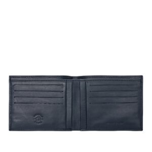nuvola pelle mens wallet no coin pocket in leather slim with 8 credit card slots holder