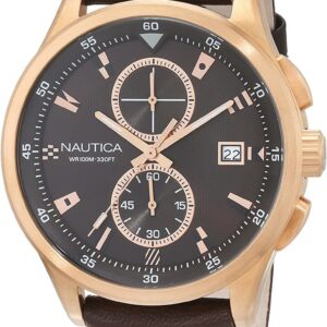 męski zegarek nautica model nad19557g (44mm)