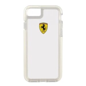 ferrari hardcase feglhcp7tr iphone 7/8 se 2020 / se 2022 transparent shockproof