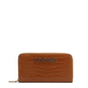 portfel marki love moschino model jc5624pp1flf0 kolor brązowy. akcesoria damskie. sezon: jesień/zima