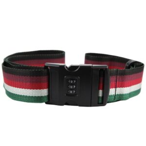 damski dodatki gregorio luggage strap with lock