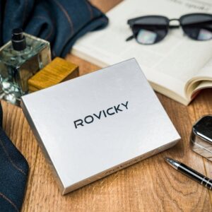 skórzany męski portfel rovicky 331l-rba-d rfid