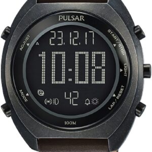 zegarek marki pulsar model p5a0 kolor czarny. akcesoria męskie. sezon: cały rok