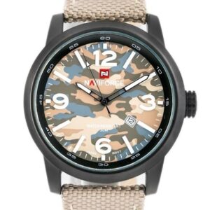 zegarek męski naviforce - commando (zn034a) - beige
