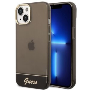 guess guhcp14mhgcok iphone 14 plus 6,7" czarny/black hardcase translucent