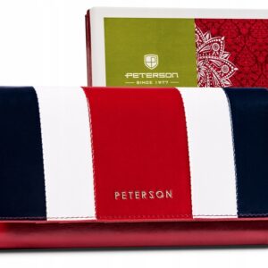 skórzany damski portfel peterson ptn pl-467.01