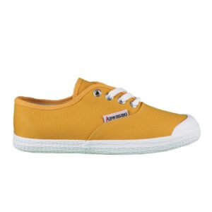 sneakersy marki kawasaki model base-canvas kolor zółty. obuwie dla obu płci. sezon: cały rok