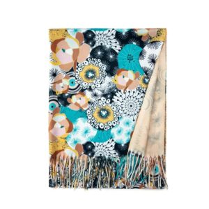 szal floral abstract