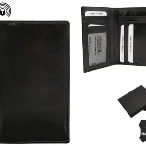 etui skórzane na dokumenty e945-bfa-nl black