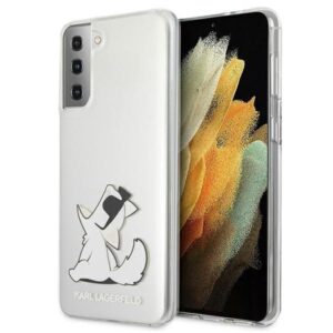 karl lagerfeld klhcs21mcfnrc s21+ g996 hardcase transparent choupette fun