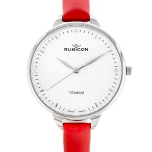 zegarek damski rubicon rnae22 - tytanowy (zr597a)