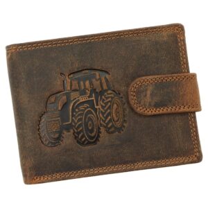 skórzany męski portfel na zatrzask always wild