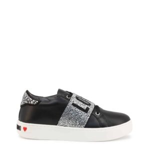 sneakersy marki love moschino model ja15103g1cia0 kolor czarny. obuwie damskie. sezon: wiosna/lato
