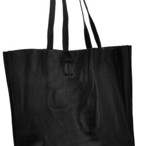 minimalistyczna torba typu shopper bag ze skóry naturalnej — always wild