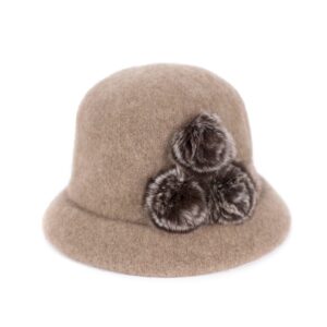 kapelusz elegant fur