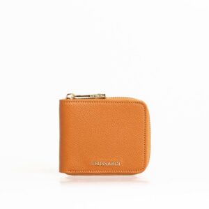 portfel marki trussardi model 76w00026 2y000024 kolor brązowy. akcesoria damskie. sezon: