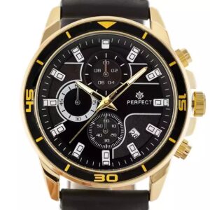 zegarek męski perfect ch02l - chronograf (zp351i) + box