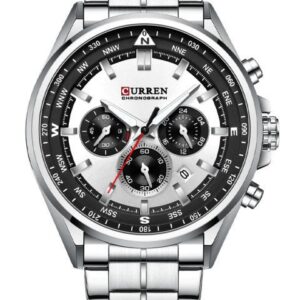 zegarek męski curren 8399 (zc016a -chronograf +box
